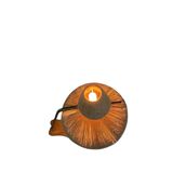 Vintage tripod floor lamp with shelf