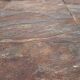 Table basse brutaliste par Adnet