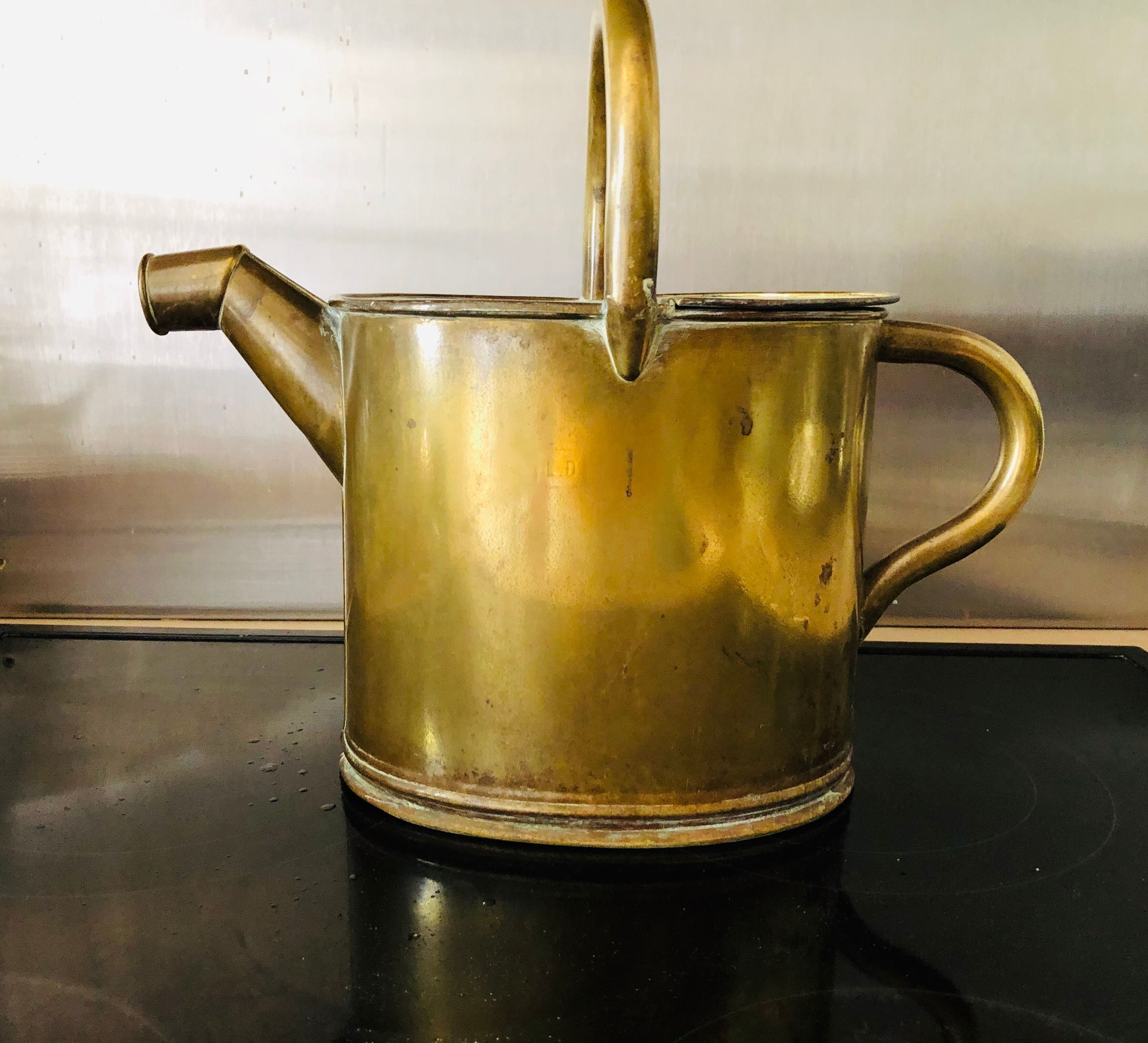 Copper watering can