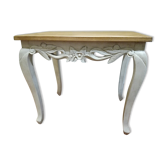 Table low patinated wood