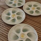 assiettes a huitres céramique