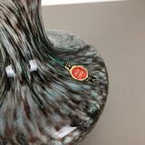 Rare Extra Large Vintage Pop Art Opaline Florence Glass Vase Design, Italy 1970s