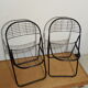 Pair of folding chairs Åland by Niels Gammelgaard for Ikea 1978
