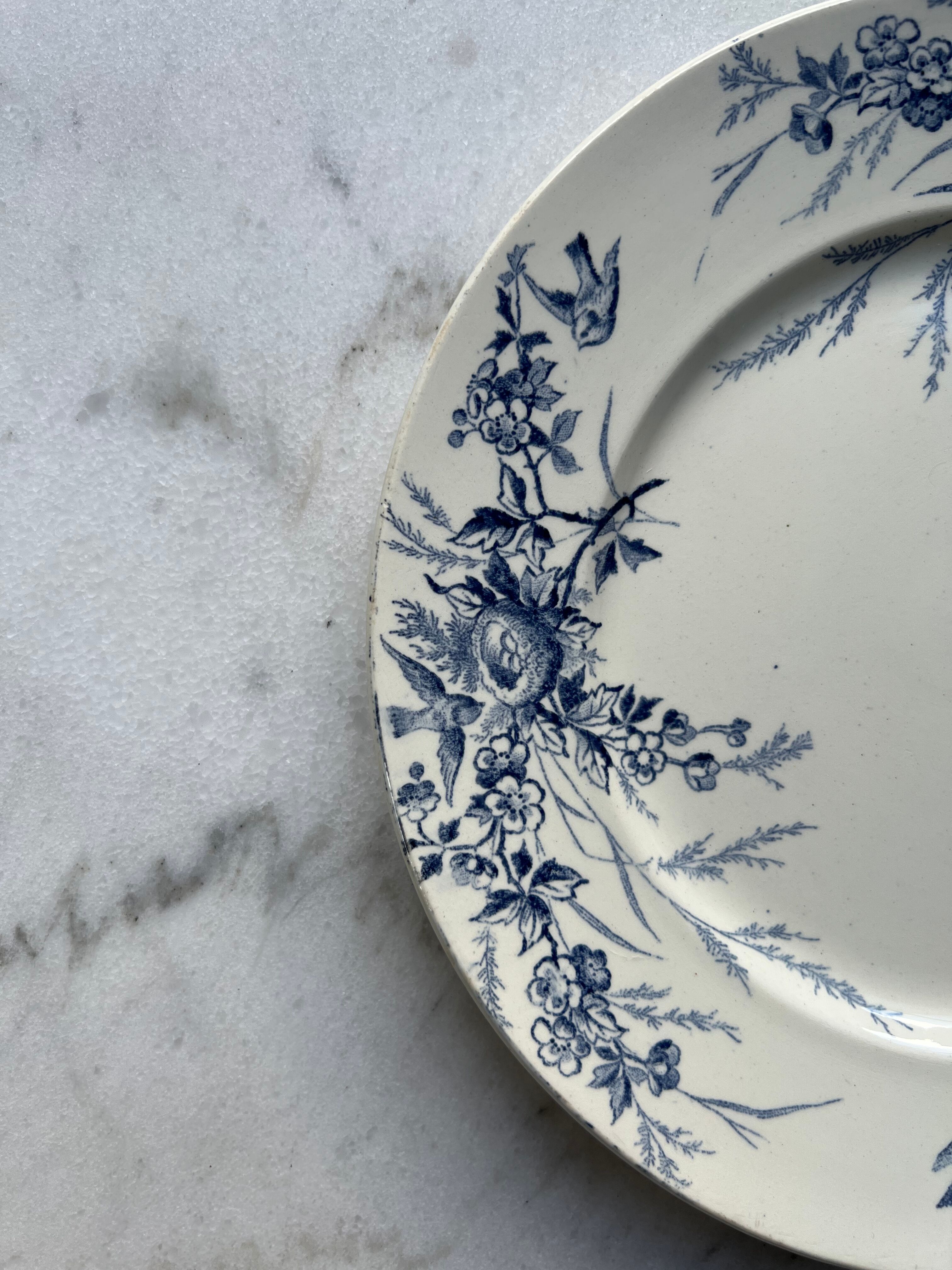 Plate Linotte Terre de Fer