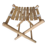 Bamboo folding stool