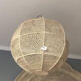 Rattan lampshade decorative ceiling light handmade Ø50x40Hcm