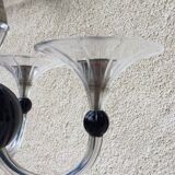 Art deco chandelier Murano glass