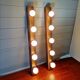 Set of three wall sconces in solid brass, 1970s-80s.