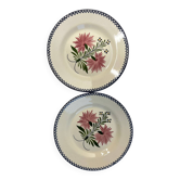 Lot de 2 assiettes à dessert collection Charolles