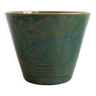 Green ceramic ADCO planter / flower pot, Vintage Dutch ceramic