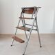 Stepladder vintage formica chair 70s/80s