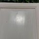 Porte de placard h221xl89,5cm ancienne panneautée, moulurée