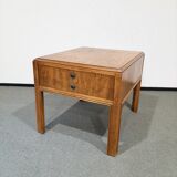 Vintage Drexel walnut bedside table, 1960