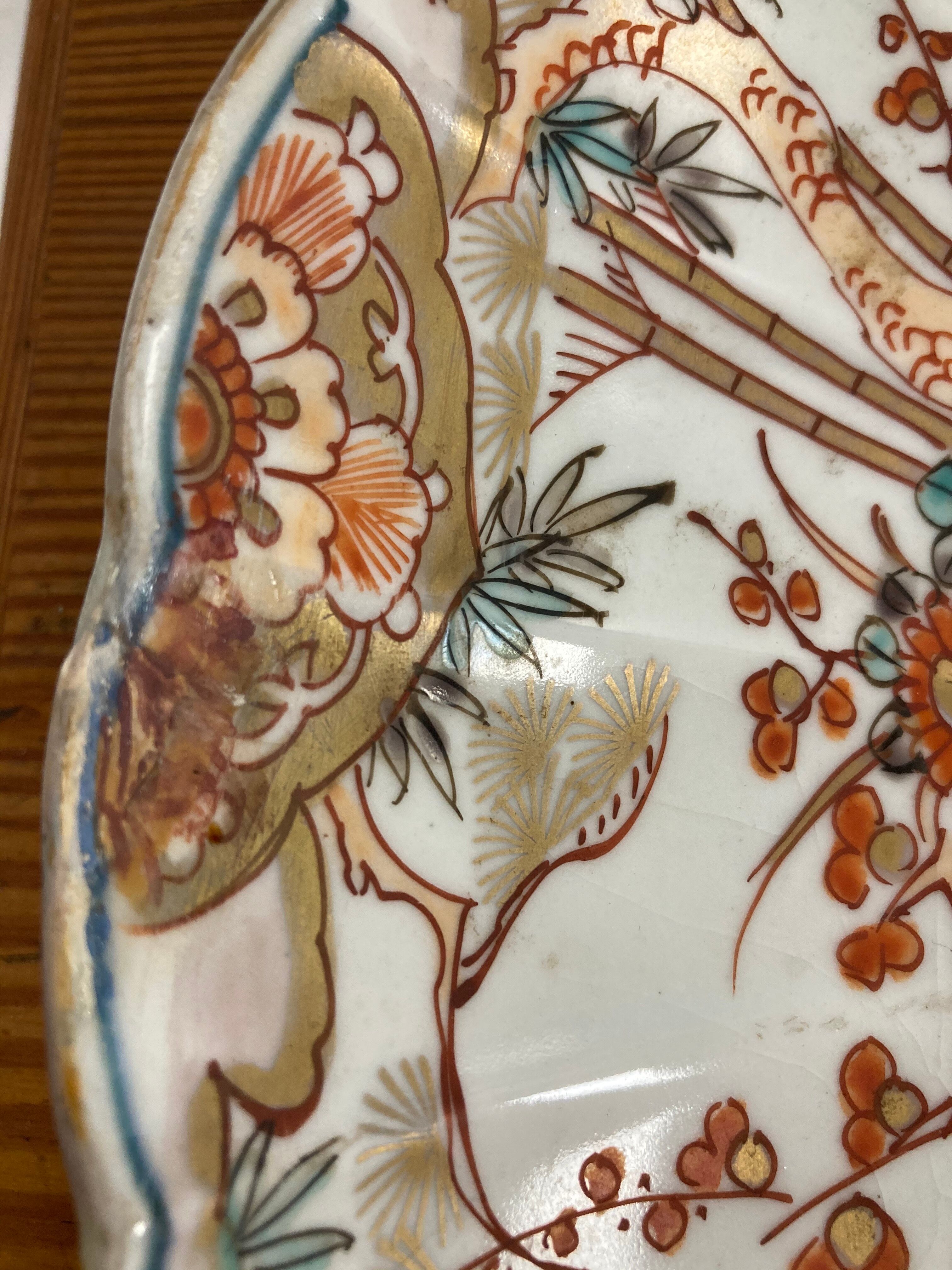 Old imari plate