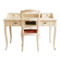 Ensemble bureau secrétaire rétro et sa chaise en bois beige