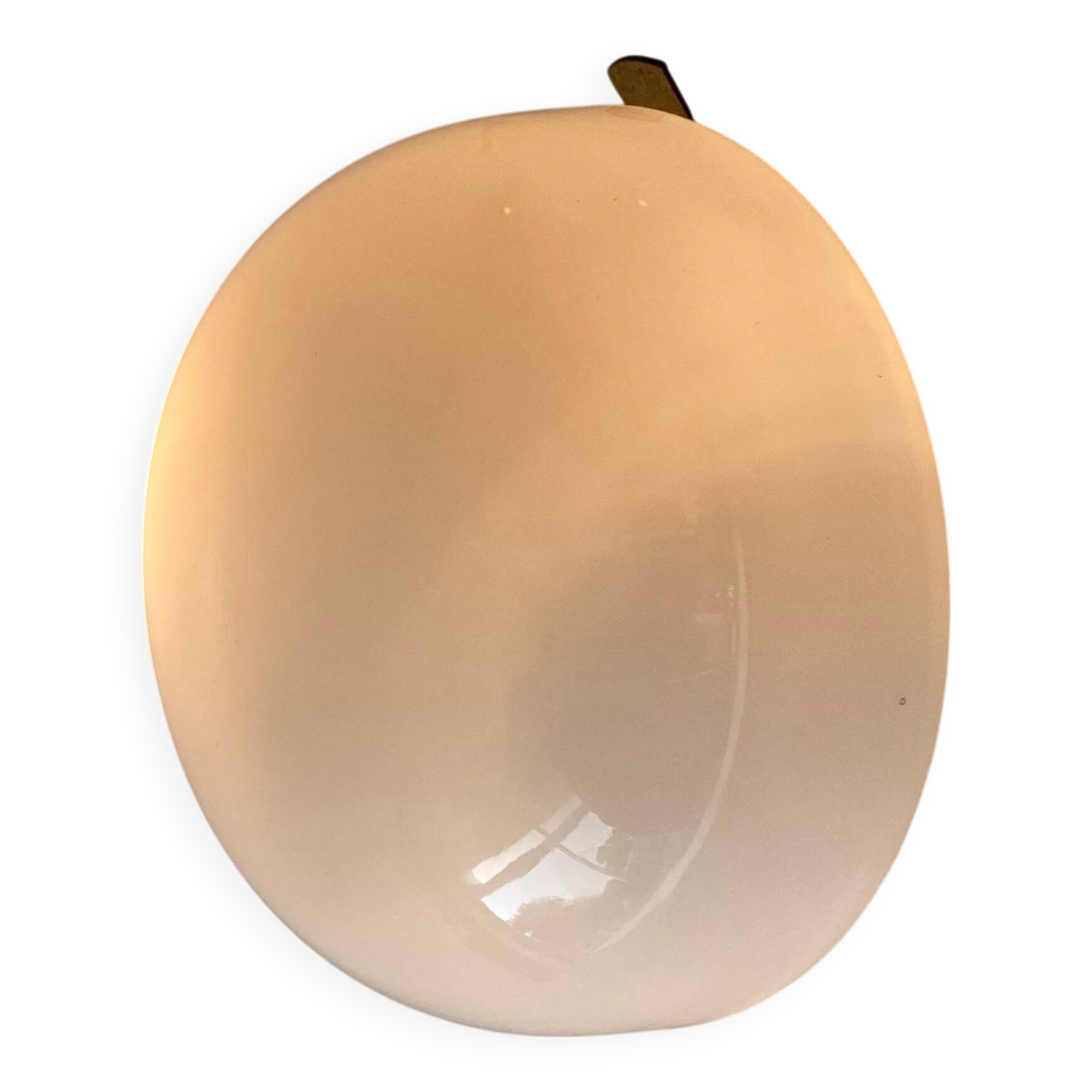 Small half-spherical wall and ceiling light 15 cm opaline glass