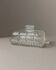 Clear glass butter dish, vintage Art Deco, 1940s Italy - timeless tableware