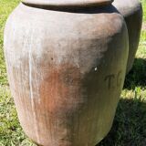 Pair of olive oil jars (or "tinajas"), Spain, 19th century