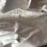 White cotton bedspread