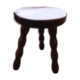 Tripod wooden stool