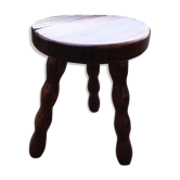 Tripod wooden stool