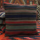 Housse d’oreiller Kilim en laine rayée 39x39cm