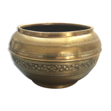Planter  pot brass dore