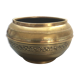 Planter  pot brass dore