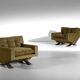 Set of Italian Armchairs by Franz Sartori for Flexform, 1965