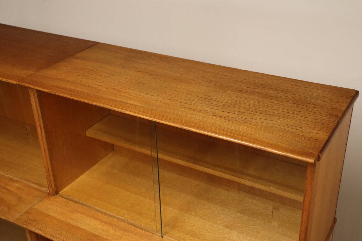 Vintage Oscar bookcase in oak, 1960s