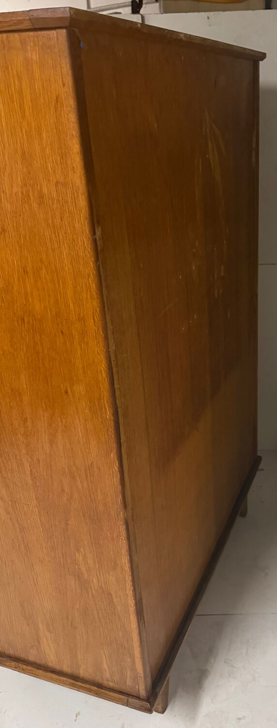 Vintage cabinet with tapered legs