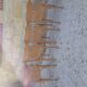 6 wooden bistro chairs