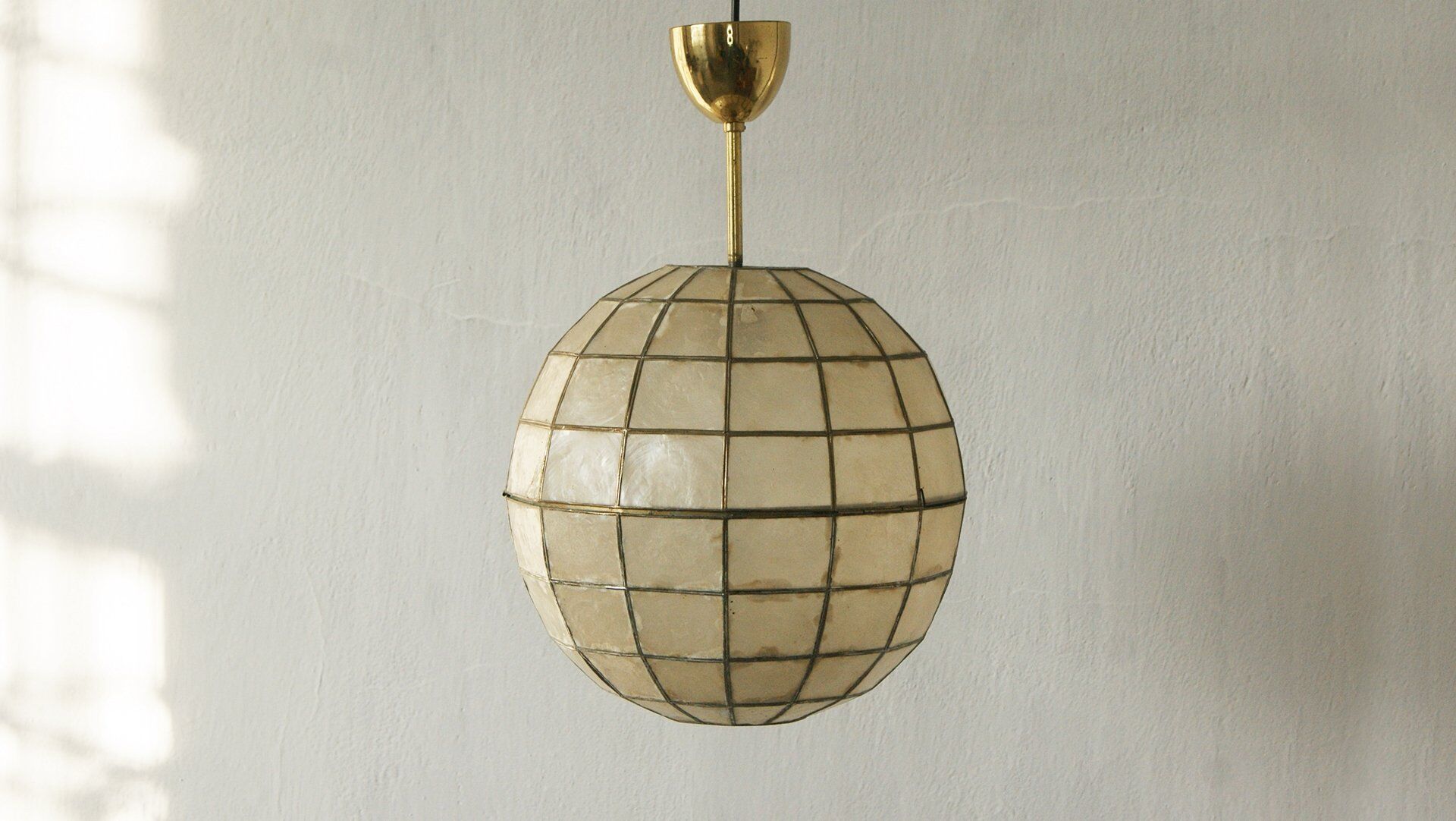 Stained glass lamp, 1950s