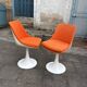 70s tulip chairs