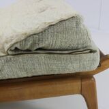 Fauteuil / lit de repos design français du milieu du siècle par George Tigien