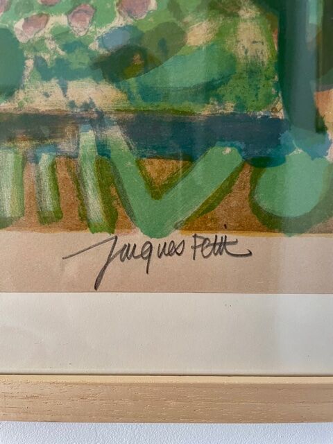 Lithograph Jacques Petit