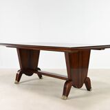 Art Deco Rosewood Dining Table. France, c. 1930