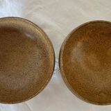 2 large stoneware bowls