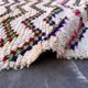 White Azilal Moroccan rug - 178 x 264 cm