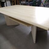 Coffee table marble travertine