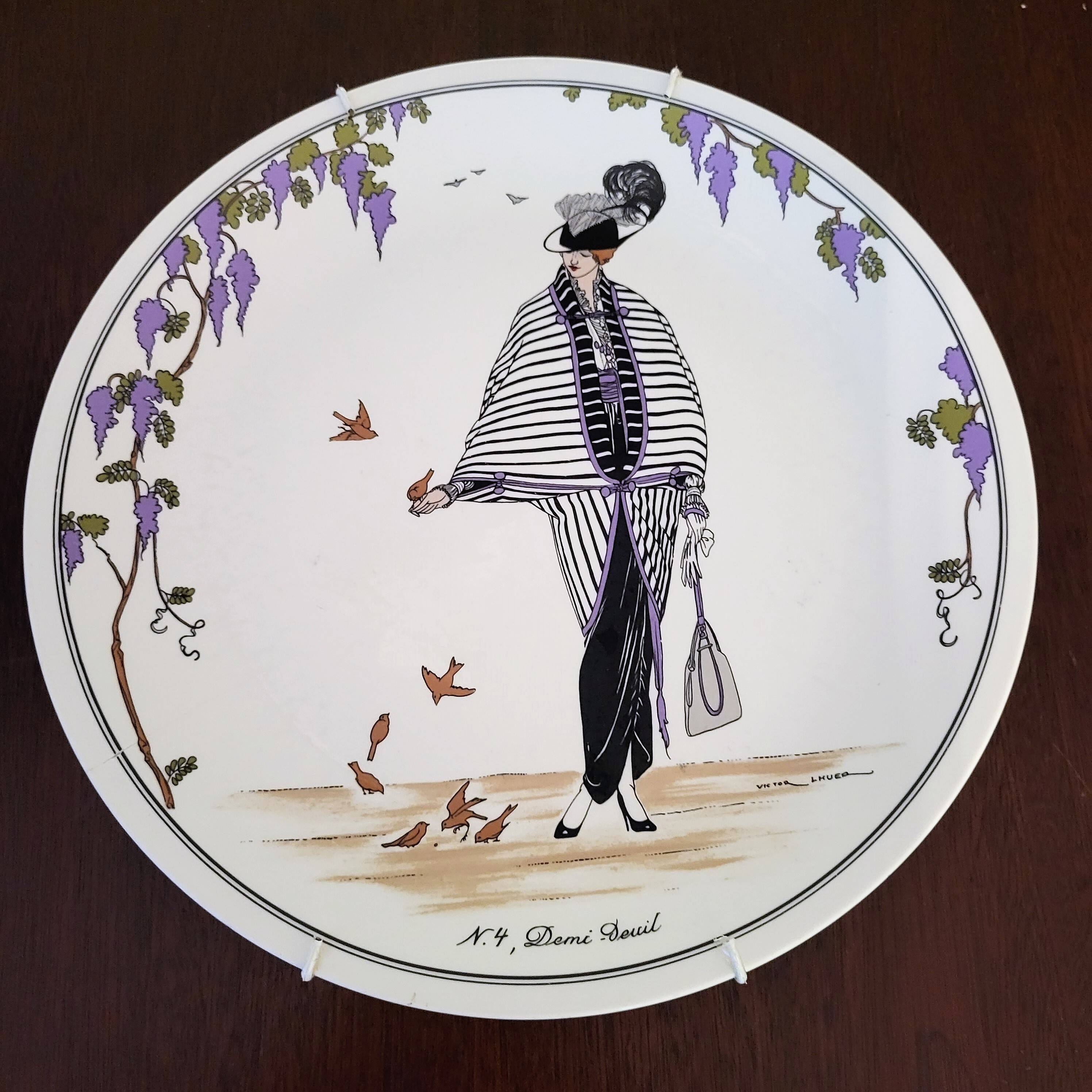 Villeroy & Boch Design 1900 - 6 plates 26cm