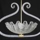 Charming Art Deco Pendant Chandelier by Ercole Barovier, 1940s