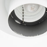 Medium white Verona lamp by Svend Middelboe for Nordisk Solar