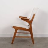 Beech armchair, scandinavian design, 1960s