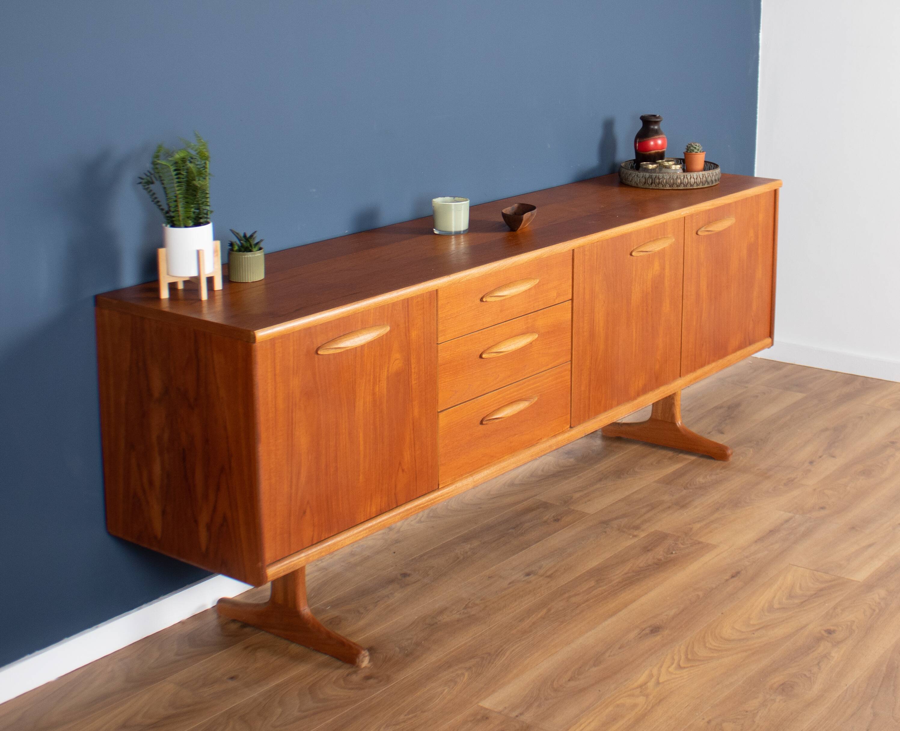 Enfilade teck 1960s Ausinsuite mid century