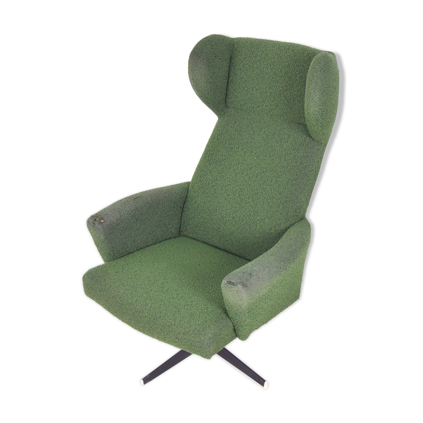 Swivel Armchair in the middle  of the century,1970's.