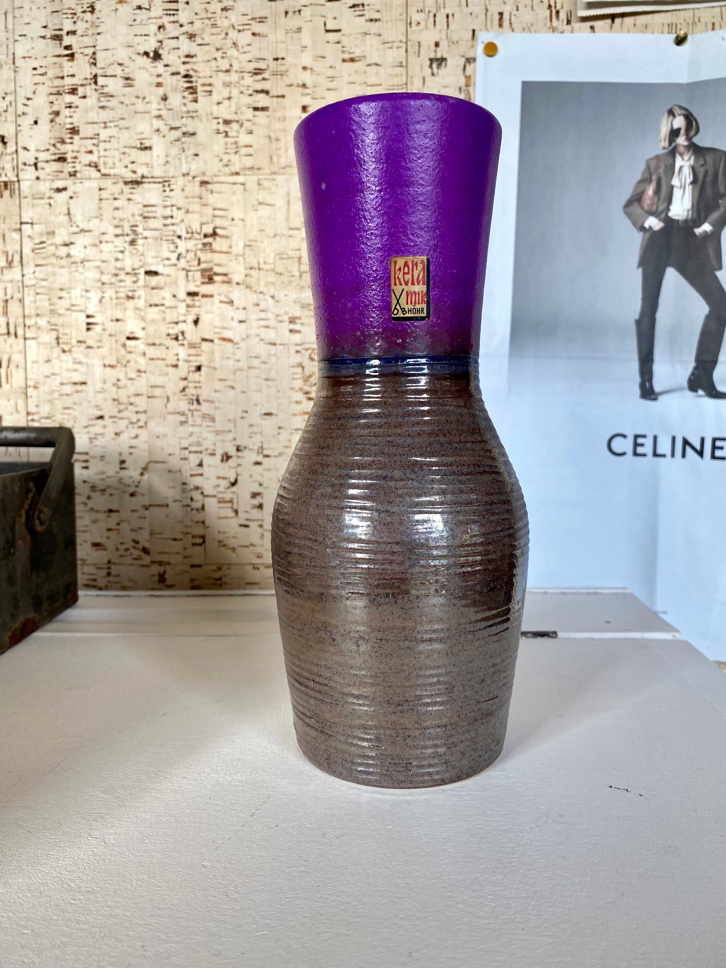 Keramik Bhöhr vase, 70s