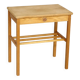 Scandinavian wooden bedside table