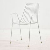 Fauteuil de jardin empilable, lot de 6
