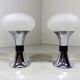 Ensemble de 2 lampes Space Age, années 1960
